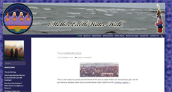 Desktop Screenshot of motherearthwaterwalk.com